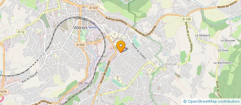 localisation de l'entreprise ACCESSITE  COUBLEVIE