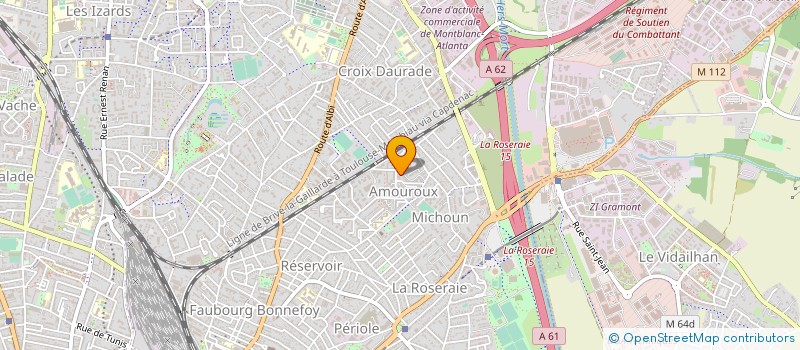 localisation de l'entreprise ACCESSOIREMENT V TRE  TOULOUSE