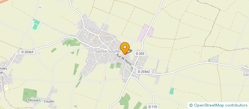 localisation de l'entreprise ACCESSOIRES ESSENTIELS  SAINTE-SOULLE