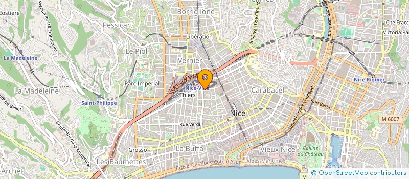localisation de l'entreprise ACCESSOIRES MACHINES CLEFS à NICE