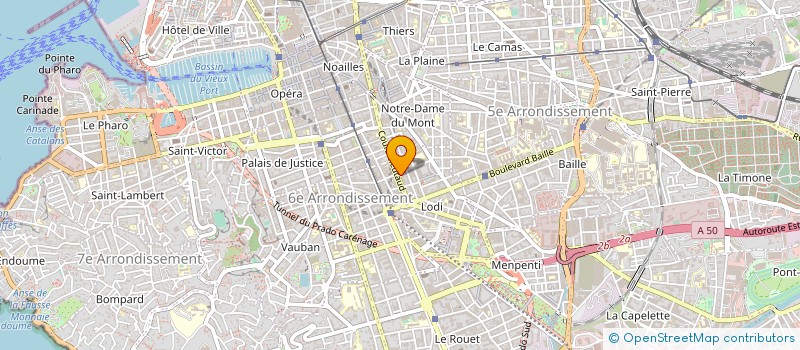 localisation de l'entreprise ACCESSOIRES SCOOTERS MARSEILLE (A.S.M.) à MARSEILLE