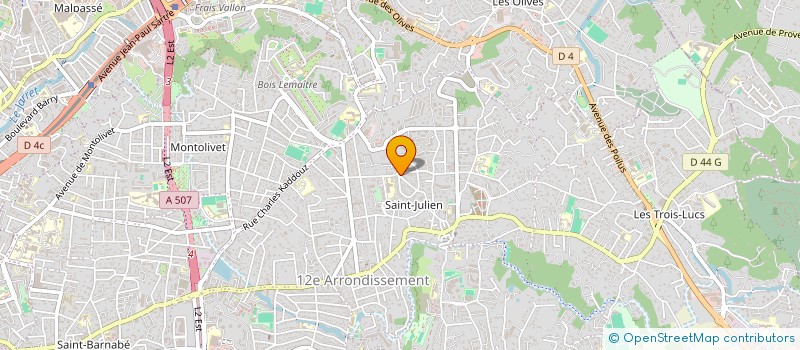 localisation de l'entreprise ACCESSOIRES SERVICES INDUSTRIE FRANCE à MARSEILLE