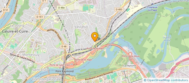 localisation de l'entreprise ACCESSTORIES à CALUIRE-ET-CUIRE