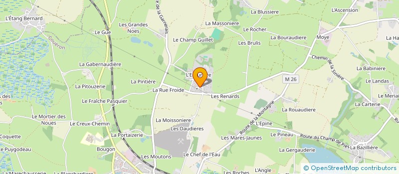 localisation de l'entreprise ACCESSTORY à COUERON