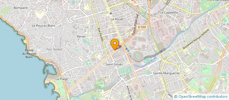 localisation de l'entreprise ACCESUD EXPERTISE à MARSEILLE