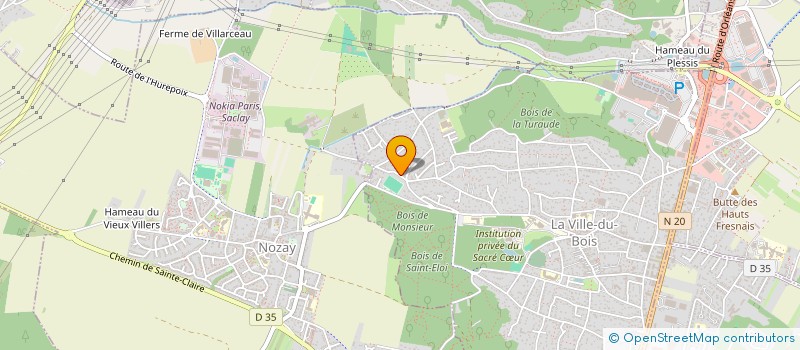 localisation de l'entreprise ACCESUN à LA VILLE-DU-BOIS