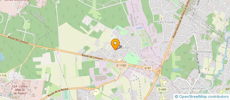 localisation de l'entreprise ACCESYS à OLLAINVILLE
