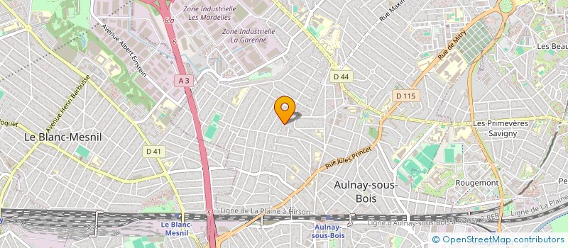 localisation de l'entreprise ACCET INGENIERIE à AULNAY-SOUS-BOIS