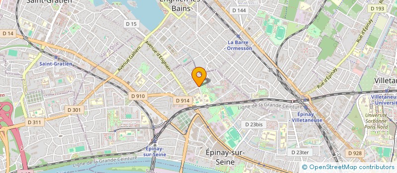 localisation de l'entreprise ACCETECH à EPINAY-SUR-SEINE