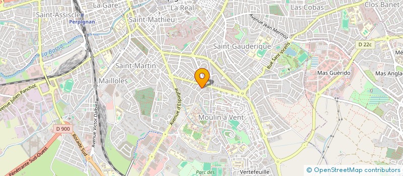 localisation de l'entreprise ACCEUIL REMOBILISATION  ADOLESCENTS  PERPIGNAN