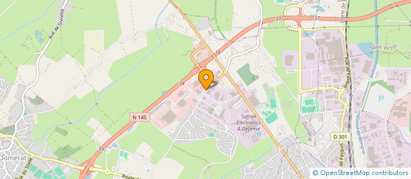 localisation de l'entreprise ACCI ROBOTIQUE  DOMERAT