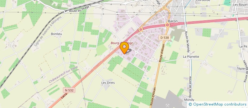 localisation de l'entreprise ACCIALE  ALIXAN