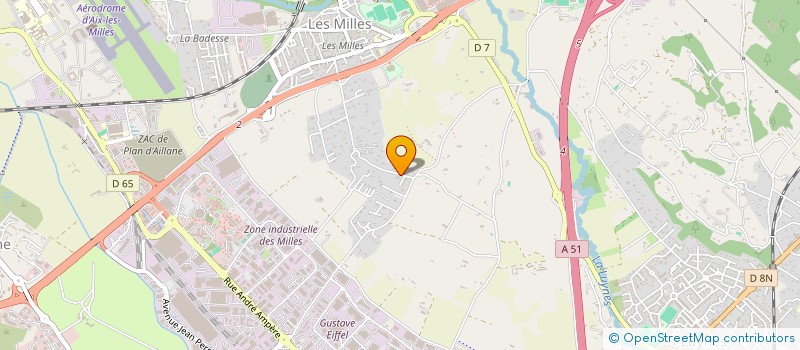 localisation de l'entreprise ACCIDOM à AIX-EN-PROVENCE