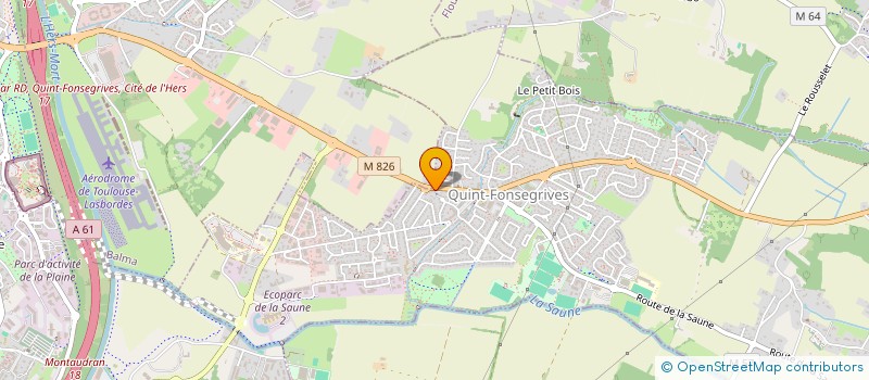 localisation de l'entreprise ACCIMMO TRANSACTION  GRAULHET