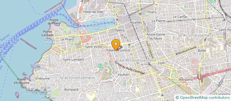 localisation de l'entreprise ACCINTO à MARSEILLE
