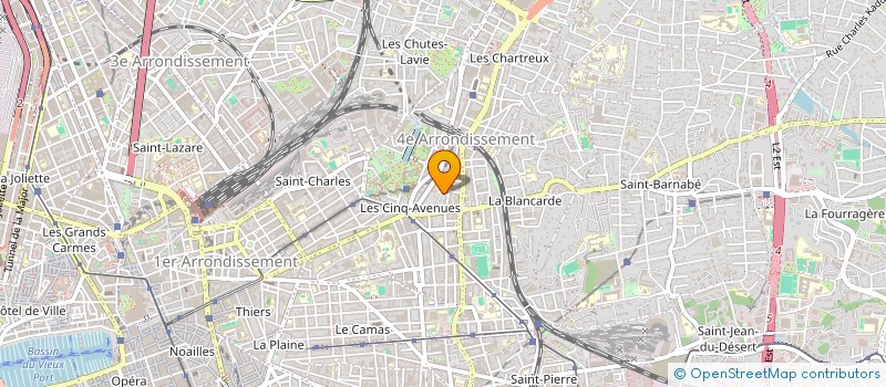 localisation de l'entreprise ACCIPIO à MARSEILLE
