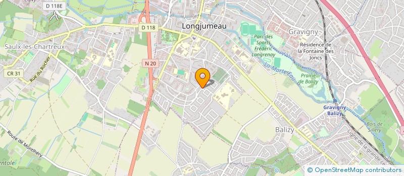 localisation de l'entreprise ACCIRE à LONGJUMEAU