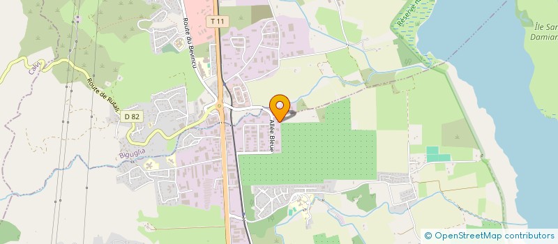 localisation de l'entreprise ACCLEANER CORSE  BASTIA