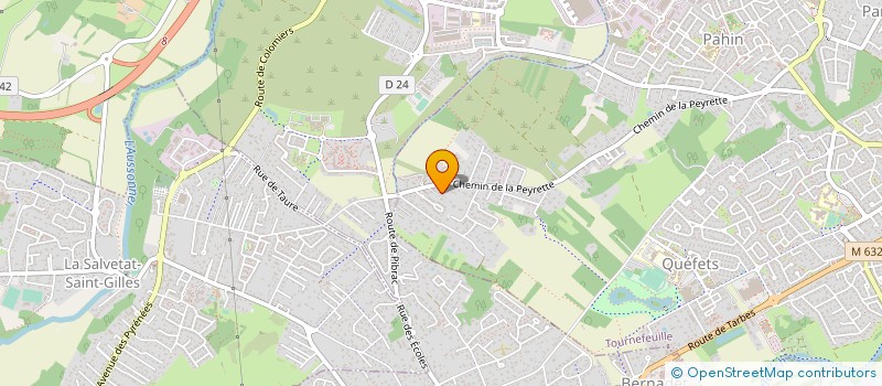 localisation de l'entreprise ACCLIMANCE à TOURNEFEUILLE