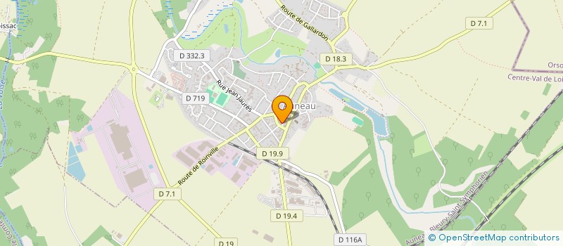 localisation de l'entreprise ACCLITHERMIC à AUNEAU-BLEURY-SAINT-SYMPHORIEN