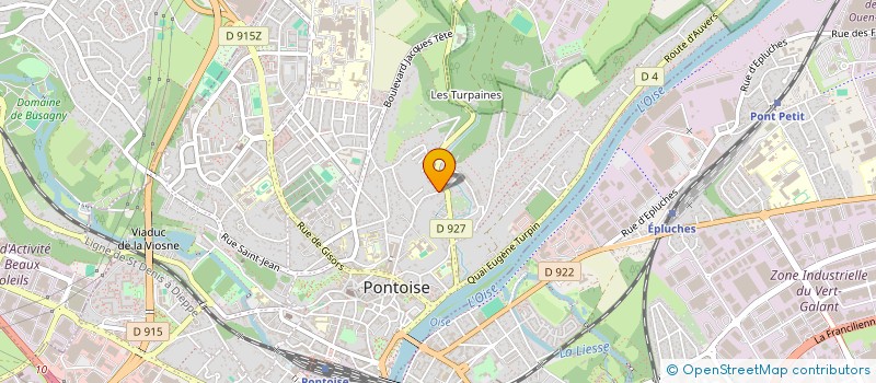 localisation de l'entreprise ACCLMV  PONTOISE
