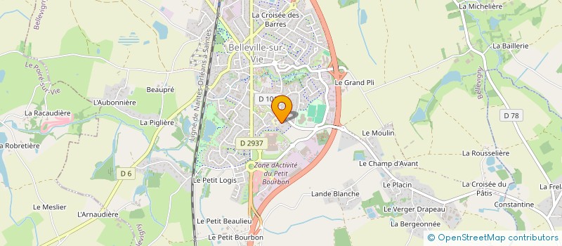 localisation de l'entreprise ACCM  BELLEVIGNY