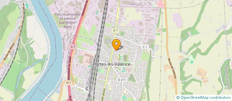 localisation de l'entreprise ACCM GEOTHERMIE  SAINT-GEORGES-LES-BAINS