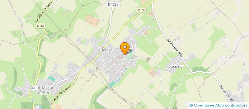 localisation de l'entreprise ACCM IMMO  TURRETOT