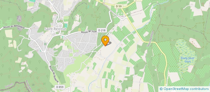 localisation de l'entreprise ACCO  SAINT-RESTITUT