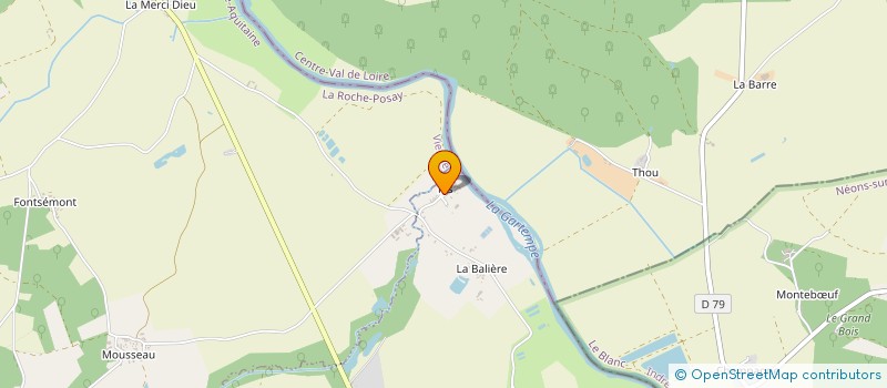 localisation de l'entreprise ACCO.PML à VICQ-SUR-GARTEMPE