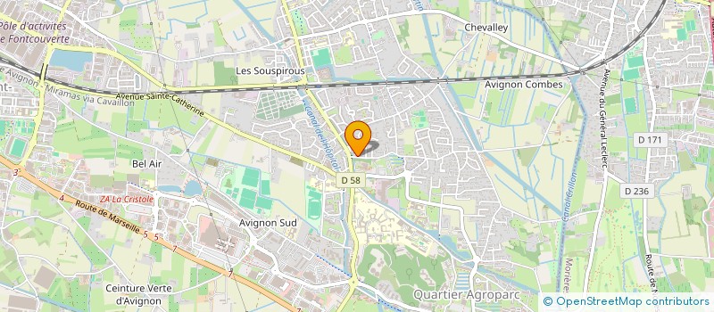 localisation de l'entreprise ACCOAO  AVIGNON