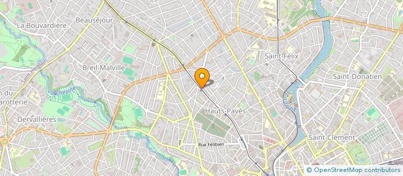 localisation de l'entreprise ACCOLAD à NANTES