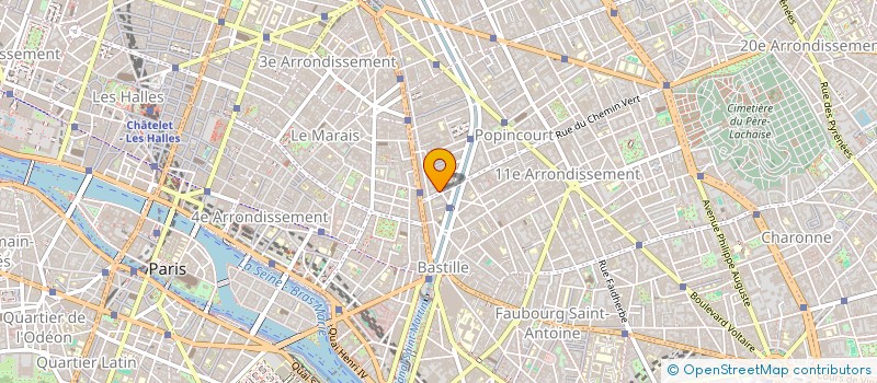 localisation de l'entreprise ACCOLADE à PARIS