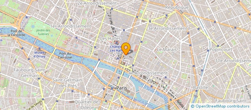 localisation de l'entreprise ACCOMANS  PARIS