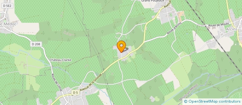 localisation de l'entreprise ACCOMP'AGRO  MERIGNAC