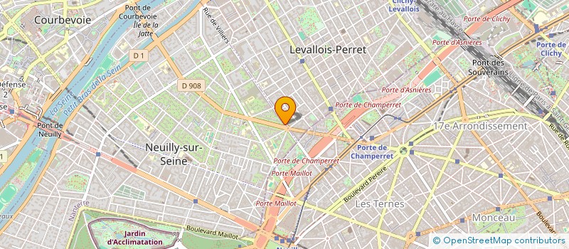 localisation de l'entreprise ACCOMP ANALYTIQIE PSYCHOTHERAPEUTIQUE à NEUILLY-SUR-SEINE