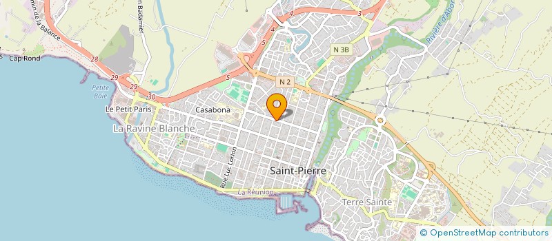 localisation de l'entreprise ACCOMP DEFENS HANDIC EXCLUS RECHER EMPLO à SAINT-PIERRE