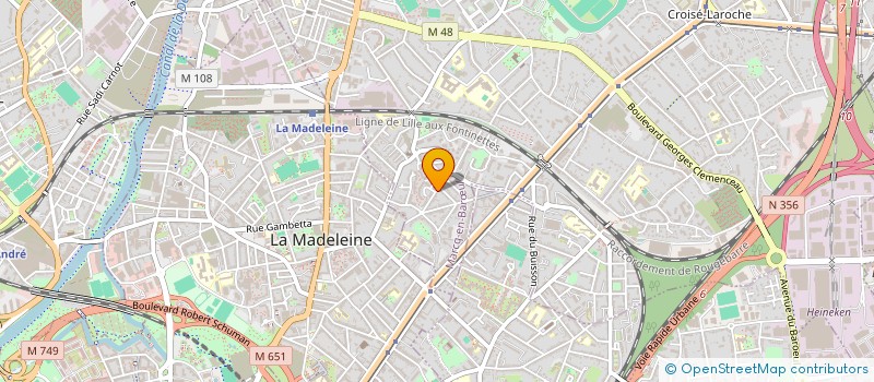 localisation de l'entreprise ACCOMP SCOLAIRE AVEC ET DANS FAMILLES à MARCQ-EN-BARŒUL