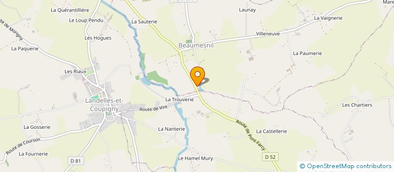 localisation de l'entreprise ACCOMPAGNATEUR RENOV'HABITAT  PERCY-EN-NORMANDIE