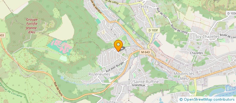 localisation de l'entreprise ACCOMPAGNEMENT ASSISTANCE CONSEIL TECHNIQUE  ROZERIEULLES