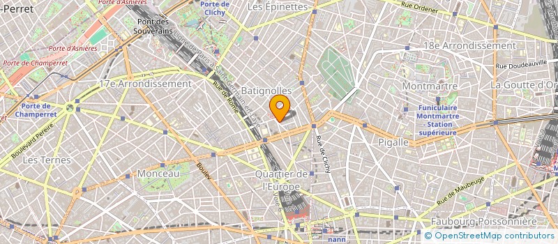 localisation de l'entreprise ACCOMPAGNEMENT CONSEIL EXPERTISE DEVELOPPEMENT EDITION  PARIS