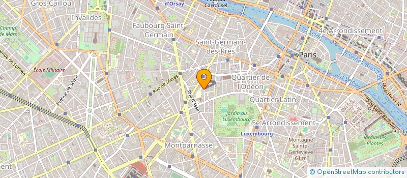 localisation de l'entreprise ACCOMPAGNEMENT CONSEIL RELATIONS HUMAINES  PARIS