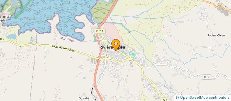 localisation de l'entreprise ACCOMPAGNEMENT - CONSULTING ET FORMATION  RIVIERE-SALEE