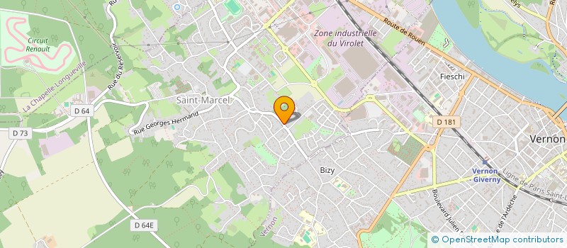 localisation de l'entreprise ACCOMPAGNEMENT ET ENTRAIDE SCOLAIRES ACCES  SAINT-MARCEL