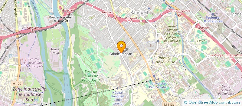 localisation de l'entreprise ACCOMPAGNEMENT FISCALITE,FINANCE ET GESTION  TOULOUSE