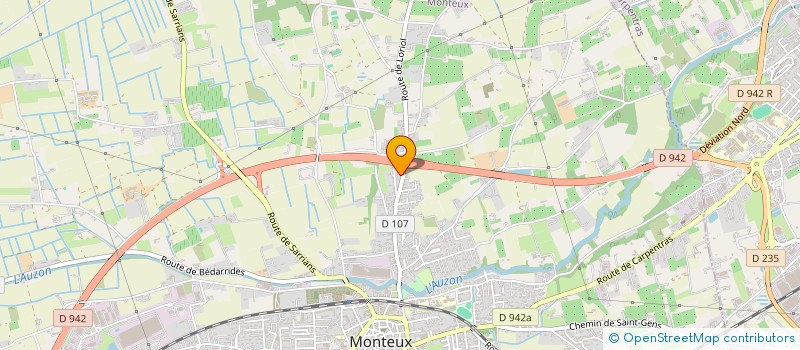 localisation de l'entreprise ACCOMPAGNEMENT NOVATEUR VALORISANT L INTENTION DU CHOIX D ORIENTATION  MONTEUX