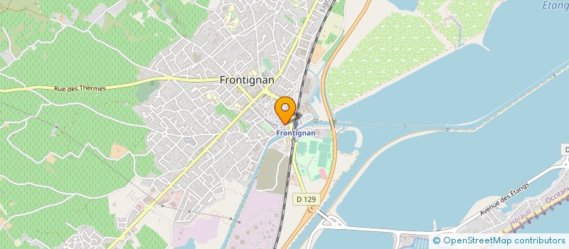 localisation de l'entreprise ACCOMPAGNEMENT PATRIMONIAL PERSONNALISE à FRONTIGNAN
