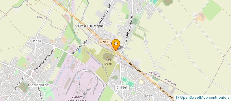 localisation de l'entreprise ACCOMPAGNEMENT PME  VERMELLES