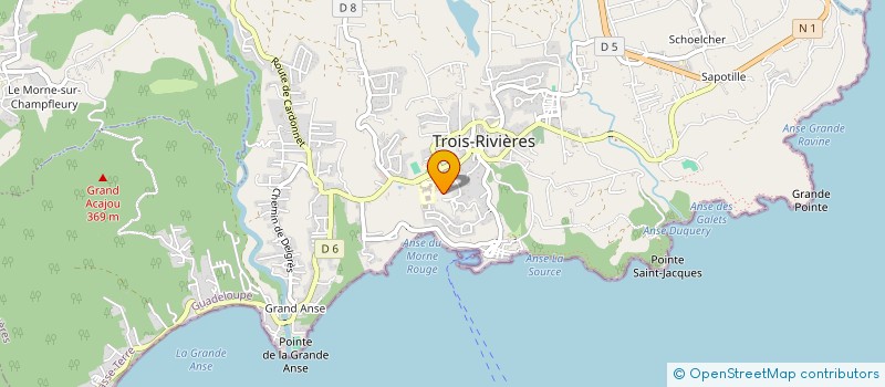 localisation de l'entreprise ACCOMPAGNEMENT POUR UN MIEUX-ETRE CITOYEN à TROIS-RIVIERES