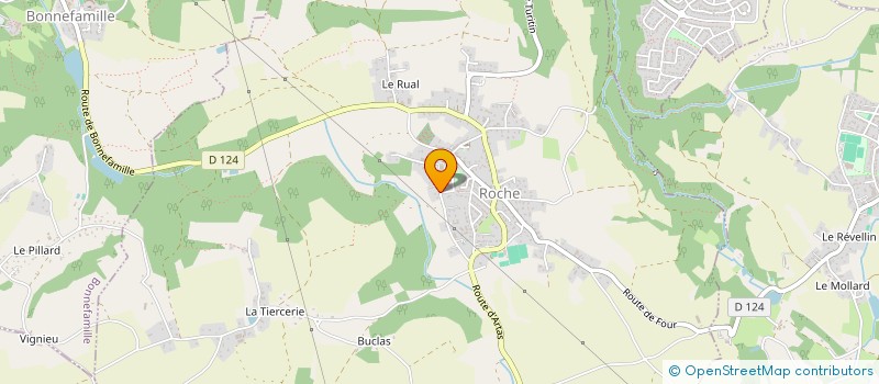 localisation de l'entreprise ACCOMPAGNEMENT QVT  ROCHE